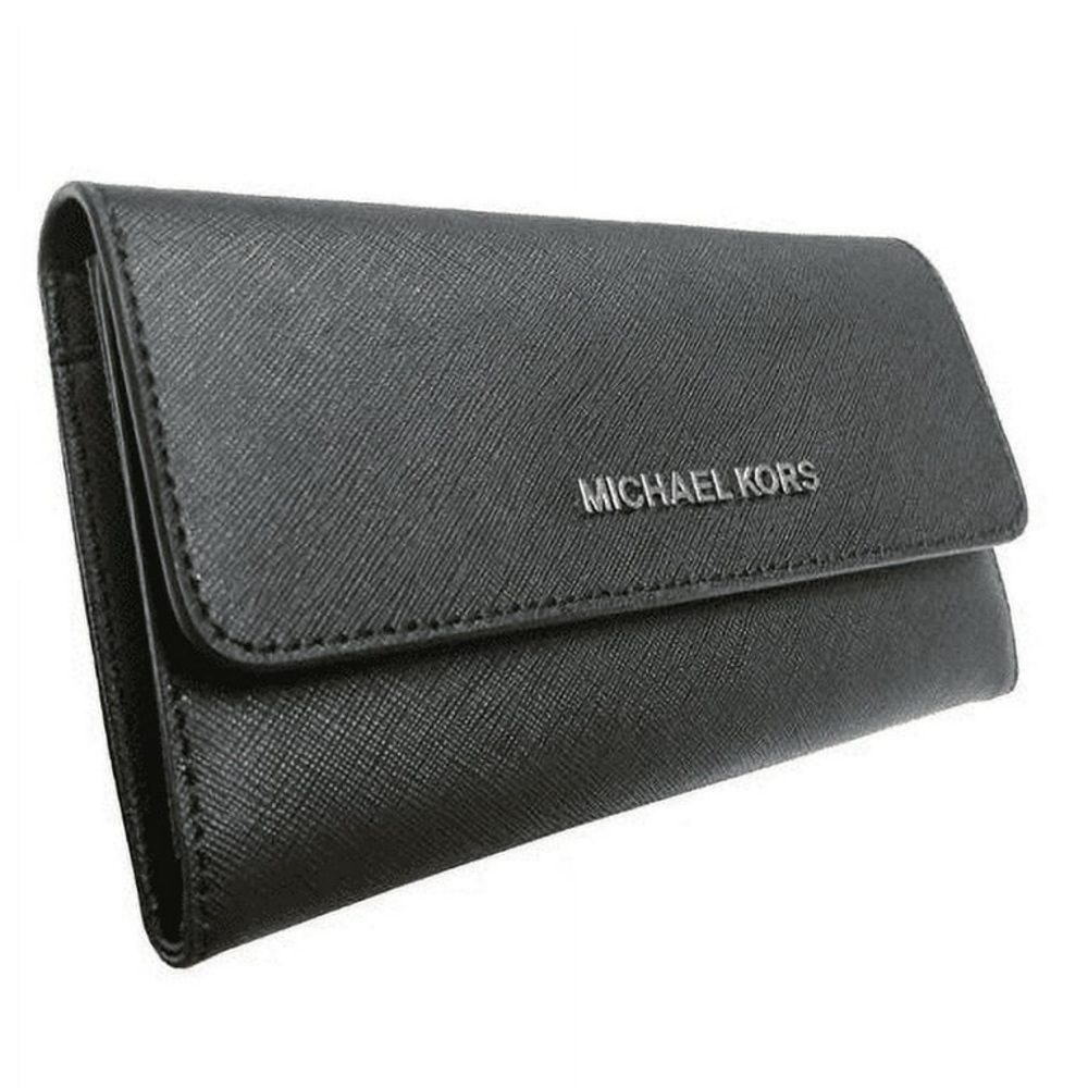 Michael Kors Black Tri Fold Wallet